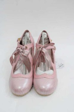 画像2: BABY,THE STARS SHINE BRIGHT / Heart Milky Wayパンプス M ピンク I-25-06-29-123-BA-SH-HD-ZI