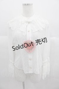 BABY,THE STARS SHINE BRIGHT / グラスグリーンのPastoral〜羊飼いの恋歌〜Lilyブラウス  白 I-25-06-29-019-BA-BL-HD-ZI
