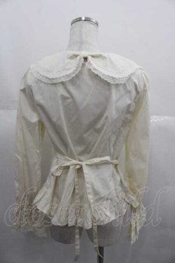 画像2: BABY,THE STARS SHINE BRIGHT / Pomme rougeブラウス  生成り I-25-06-29-022-BA-BL-HD-ZI
