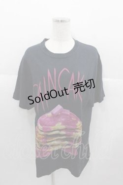 画像1: MILKBOY / PAINCAKE TEE  黒Ｘピンク I-25-06-29-040-MB-TO-HD-ZI