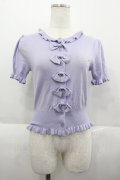 Angelic Pretty / フリルヒロインニットカーディガン  ラベンダー I-25-07-06-007-AP-TO-HD-ZI
