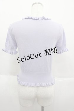 画像2: Angelic Pretty / フリルヒロインニットカーディガン  ラベンダー I-25-07-06-007-AP-TO-HD-ZI