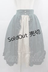 axes femme kawaii / ロココスカート  グリーン I-25-07-06-090-AX-SK-HD-ZI