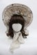 画像1: Angelic Pretty / Antoinette Decorationボンネット  アイボリー I-25-07-06-112-AP-AC-HD-ZI (1)