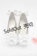 BABY,THE STARS SHINE BRIGHT / Marie Antoinette パンプス M 白 I-25-07-06-121-BA-SH-HD-ZI