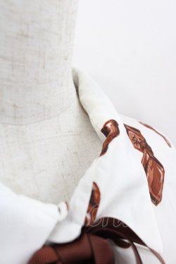 画像3: MILKBOY / CHOCOLATE MURDERシャツ  白Ｘブラウン I-25-07-06-019-MB-BL-HD-ZI