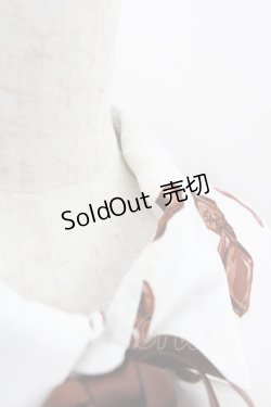 画像3: MILKBOY / CHOCOLATE MURDERシャツ  白Ｘブラウン I-25-07-06-019-MB-BL-HD-ZI