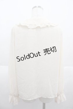 画像2: axes femme kawaii / ローズレースブラウス  アイボリー I-25-07-06-004-AX-BL-HD-ZT496