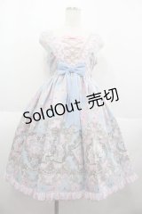 Angelic Pretty / アレルキナーダ切替ジャンパースカート  ピンク I-25-07-06-035-AP-OP-HD-ZI