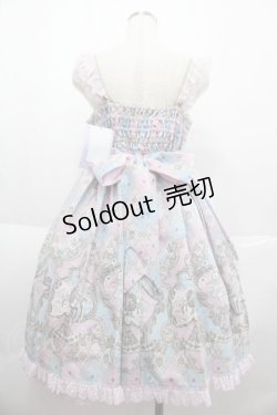 画像2: Angelic Pretty / アレルキナーダ切替ジャンパースカート  ピンク I-25-07-06-035-AP-OP-HD-ZI