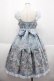 画像2: Angelic Pretty / アレルキナーダ切替ジャンパースカート  サックス I-25-07-06-036-AP-OP-HD-ZI (2)