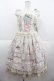 画像1: Angelic Pretty / Antoinette Decorationビスチェ風ジャンパースカート  アイボリー I-25-07-06-037-AP-OP-HD-ZI (1)