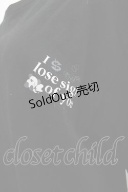 画像3: Candy Stripper / I lose sight of youカットソー  黒ｘ白 I-25-07-09-046-PU-TO-HD-ZI