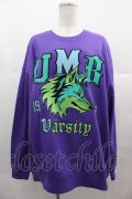 MILKBOY / UMB WOLF SWEATS  パープル I-25-07-09-047-MB-TO-HD-ZI