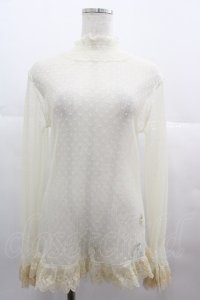 Triple fortune / チュールトップス S 生成り I-25-07-09-049-EL-TO-HD-ZI