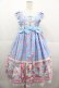 画像1: Angelic Pretty / MELODY TOYSハイウエストジャンパースカート  サックス I-25-07-09-061-AP-OP-HD-ZI (1)