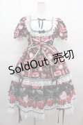 Angelic Pretty / Cherry Jam Labelワンピース  黒 I-25-07-09-062-AP-OP-HD-ZI