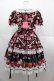 画像2: Angelic Pretty / Cherry Jam Labelワンピース  黒 I-25-07-09-062-AP-OP-HD-ZI (2)