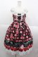 画像1: Angelic Pretty / Cherry Jam Labelジャンパースカート  黒 I-25-07-09-063-AP-OP-HD-ZI (1)
