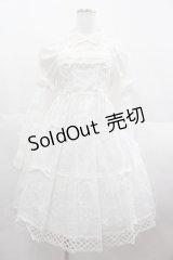BABY,THE STARS SHINE BRIGHT / はわせドールワンピース&ヘッドドレス  白 I-25-07-09-064-BA-OP-HD-ZI