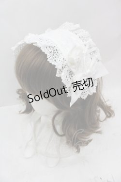 画像3: BABY,THE STARS SHINE BRIGHT / はわせドールワンピース&ヘッドドレス  白 I-25-07-09-064-BA-OP-HD-ZI