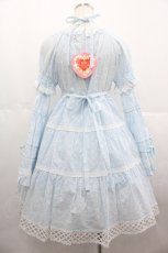画像2: BABY,THE STARS SHINE BRIGHT / はわせドールワンピース&ヘッドドレス  サックス I-25-07-09-065-BA-OP-HD-ZI (2)