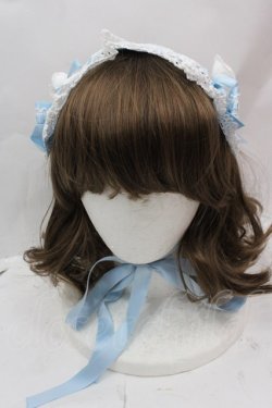 画像4: BABY,THE STARS SHINE BRIGHT / はわせドールワンピース&ヘッドドレス  サックス I-25-07-09-065-BA-OP-HD-ZI