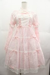 BABY,THE STARS SHINE BRIGHT / はわせドールワンピース&ヘッドドレス  ピンク I-25-07-09-066-BA-OP-HD-ZI