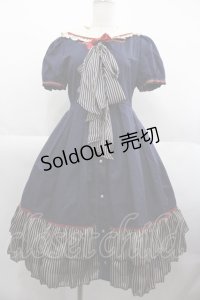ALICE and the PIRATES / マリーニセーラーワンピース  ネイビー I-25-07-09-071-PA-OP-HD-ZI