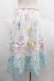 画像2: Nile Perch / くまひよこリボンスカート  白Ｘ青Ｘピンク I-25-07-09-096-LO-SK-HD-ZI (2)