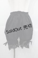 metamorphose / 裾レースリボンドロワーズ  黒 I-25-07-09-101-ME-PA-HD-ZI
