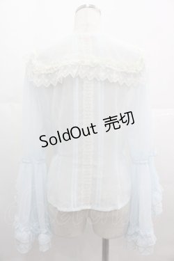 画像2: BABY,THE STARS SHINE BRIGHT / St.Mary Holy Cardブラウス  サックス I-25-07-09-012-BA-BL-HD-ZI
