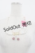Angelic Pretty / Charming Cherryネックレス  白Ｘ赤 I-25-07-09-116-AP-AC-HD-ZI