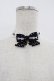 画像1: Angelic Pretty / Sweet Dotリボンチョーカー  黒Ｘ白 I-25-07-09-117-AP-AC-HD-ZI (1)