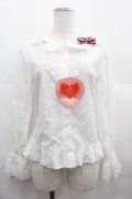 BABY,THE STARS SHINE BRIGHT / Pomme rougeブラウス  白 I-25-07-09-013-BA-BL-HD-ZI