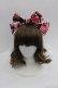 画像1: Angelic Pretty / Cherry Jam Labelカチューシャ  黒 I-25-07-09-120-AP-AC-HD-ZI (1)