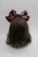 画像2: Angelic Pretty / Cherry Jam Labelカチューシャ  黒 I-25-07-09-120-AP-AC-HD-ZI (2)