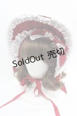 BABY,THE STARS SHINE BRIGHT / Eleonoreボンネット  エンジ I-25-07-09-121-BA-AC-HD-ZI