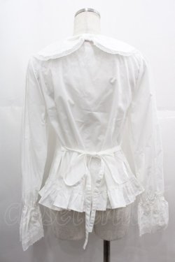画像2: BABY,THE STARS SHINE BRIGHT / Pomme rougeブラウス  白 I-25-07-09-013-BA-BL-HD-ZI