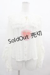 BABY,THE STARS SHINE BRIGHT / St.Mary Holy Cardブラウス  生成り I-25-07-09-003-BA-BL-HD-ZI