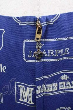 画像3: Jane Marple / ロゴプリントスクエアドレス  青 I-25-07-16-056-JM-OP-HD-ZI