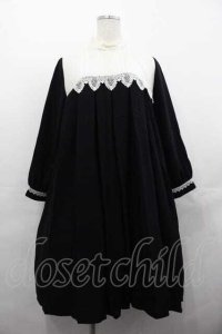 SERAPHIM / テレーズワンピース  黒Ｘ白 I-25-07-16-069-LO-OP-HD-ZI