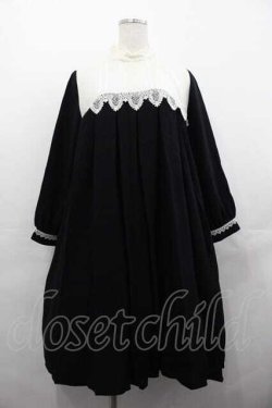 画像1: SERAPHIM / テレーズワンピース  黒Ｘ白 I-25-07-16-069-LO-OP-HD-ZI