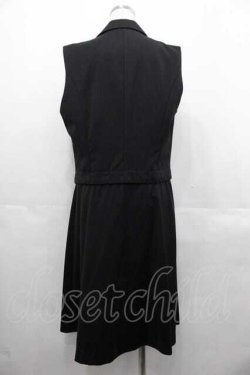 画像2: BPN FOR MEN / ロングベスト  黒 I-25-07-16-072-GO-JA-HD-ZI