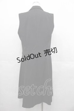 画像2: BPN FOR MEN / ロングベスト  黒 I-25-07-16-072-GO-JA-HD-ZI