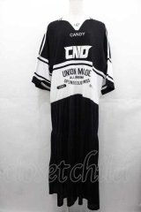 Candy Stripper / CND UNIFORM DRESS  黒Ｘ白 I-25-07-16-073-PU-TO-HD-ZI