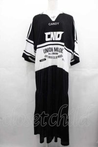 Candy Stripper / CND UNIFORM DRESS  黒Ｘ白 I-25-07-16-073-PU-TO-HD-ZI