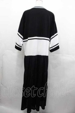 画像2: Candy Stripper / CND UNIFORM DRESS  黒Ｘ白 I-25-07-16-073-PU-TO-HD-ZI