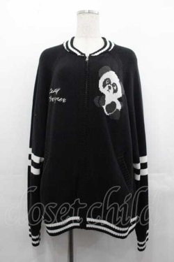 画像1: Candy Stripper / PEPE SOUVENIR KNIT JUMPER  黒Ｘ白 I-25-07-16-074-PU-OP-HD-ZI