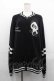 画像1: Candy Stripper / PEPE SOUVENIR KNIT JUMPER  黒Ｘ白 I-25-07-16-074-PU-OP-HD-ZI (1)